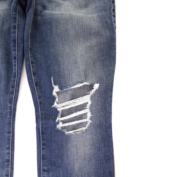 Lucky Brand NWT Ava Destroyed Midrise Skinny with Raw Hems 6/28 - Picture 5 of 12